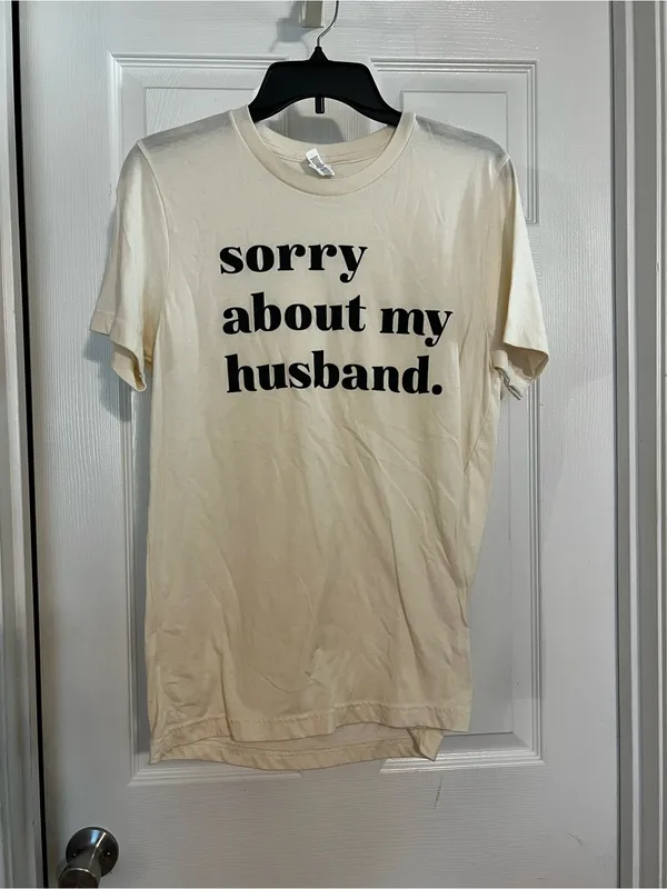 Bella Canvas Cream Graphic Tee with Black Text - Image 2