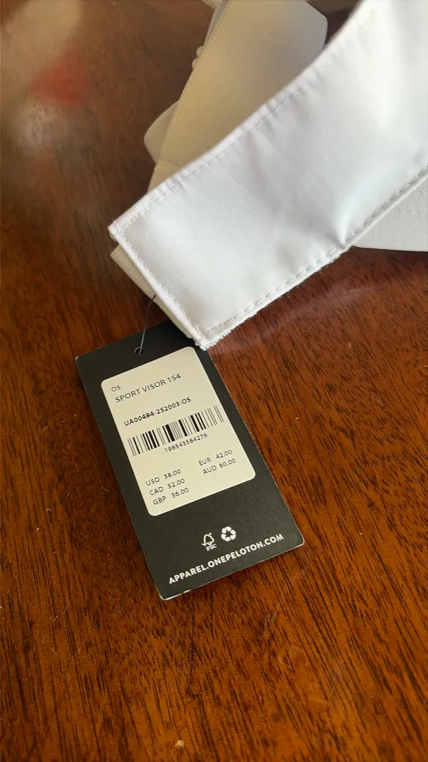 NWT Peloton visor - Image 2