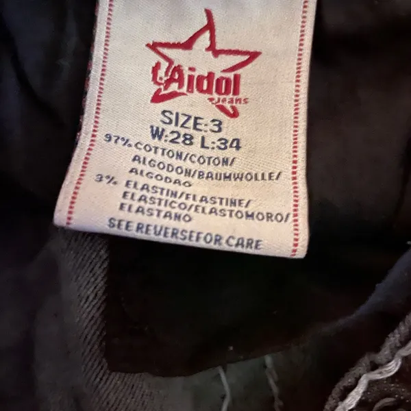 LA Idol jeans Black Size 28 - Image 3