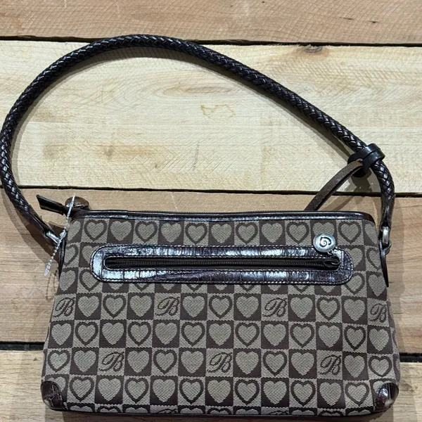 Brighton Jacquard Signature Hearts small‎ shoulder bag B55 - Image 7
