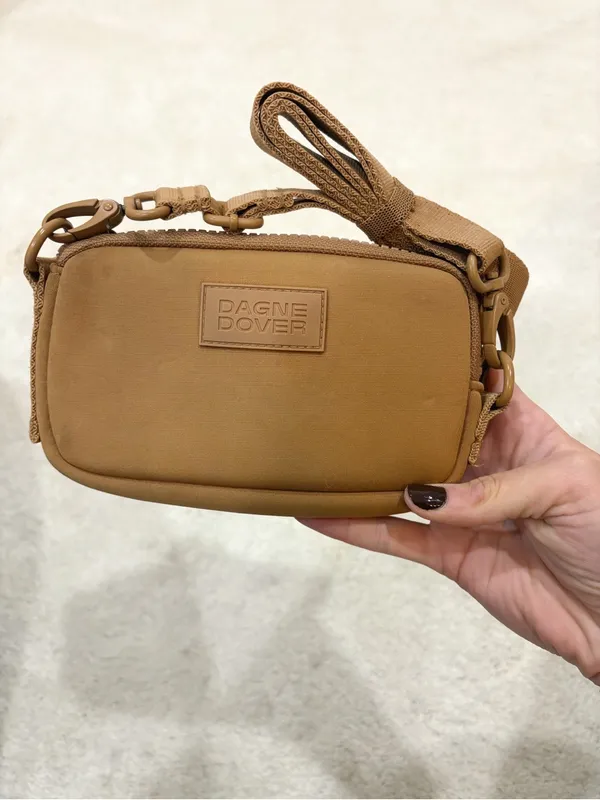 Dagne Dover Camel/Tan Mara Phone Sling Crossbody Bag - Image 7