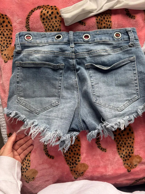 Altar'd State Jean Shorts Denim 26 - Image 2
