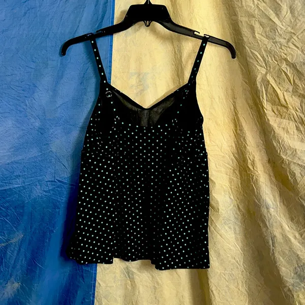 Polka Dot Women's Swim Black Size XL - Image 3