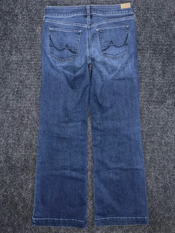 Ariat Women's Kelsea Trouser Mid Rise Stretch Wide Leg Jeans 29 R 10027695 EUC - Image 2