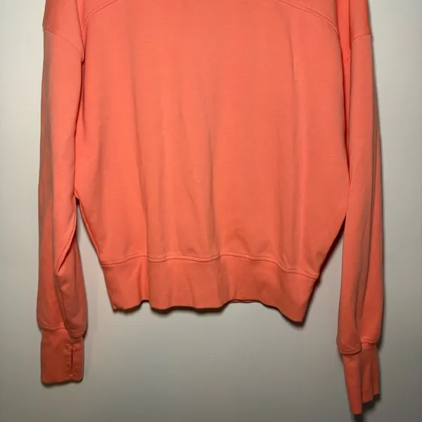 Old Navy Active Dynamic Fleece Half Zip Sweatshirt Size Large Tall Peach Nectar - Image 8