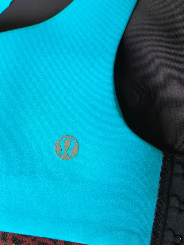 Lululemon Athletica Booby Bracer 34 DD Spry Blue - Image 4