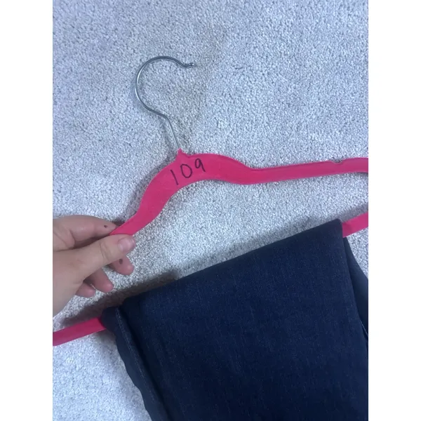 Judy Blue‎ Skinny Fit Bandana Cut Outs Size 3/26 Dark Wash - Image 9