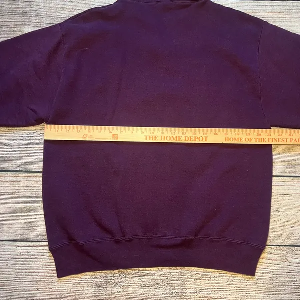 VTG Jerzees Polo Towers‎ Las Vegas Nevada 1/4 Zip Sweater Womens L 90s USA Made - Image 5