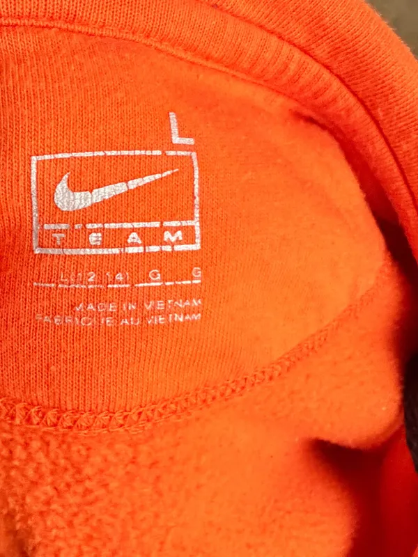Nike Team Oklahoma State Zip Hoody Jacket - Image 6
