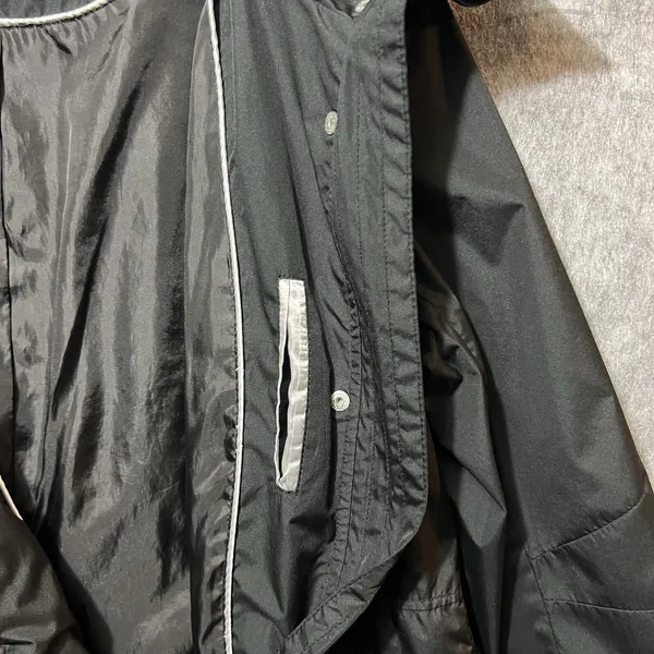 Weatherproof‎ Jacket Womens XL Black Lightweight Utility Zip Front Coat - Image 7
