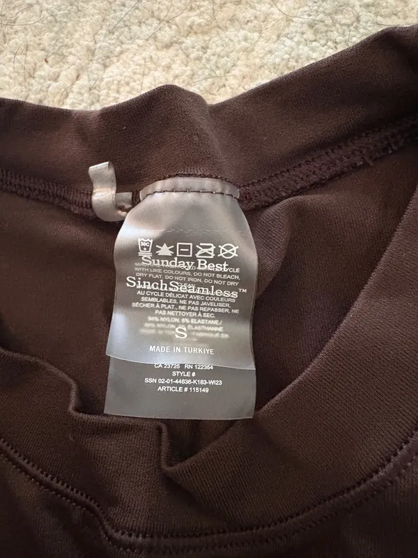 Brown Aritzia Long Sleeve - Image 2