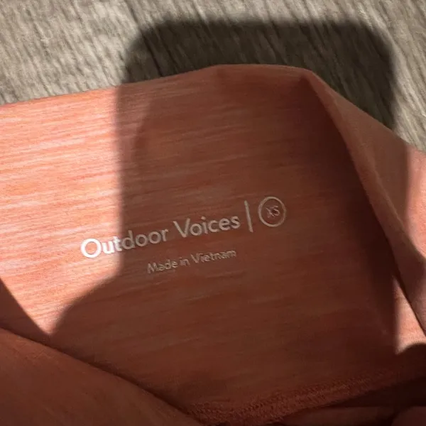 OUTDOOR Voices‎ 7/8 Leggings Peach size XS - Image 12