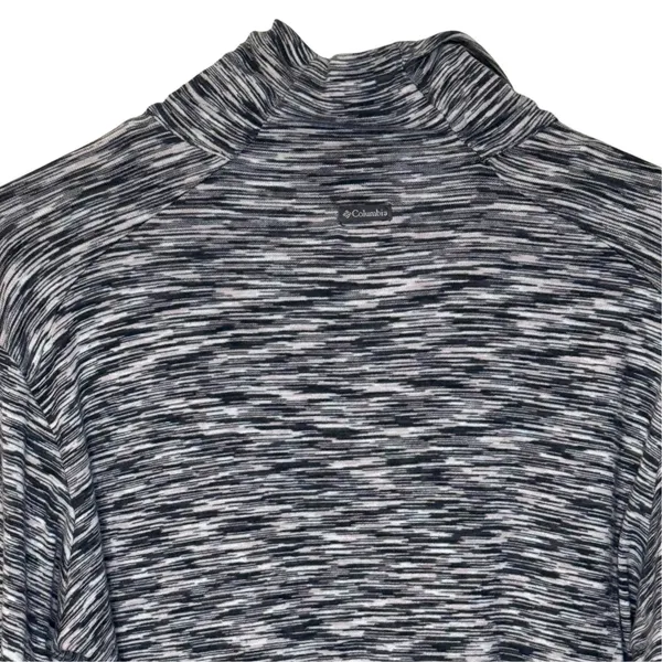 Columbia Womens Top Space Dye 1/4 Zip Fleece Athleisure Long Sleeve Size Large - Image 9