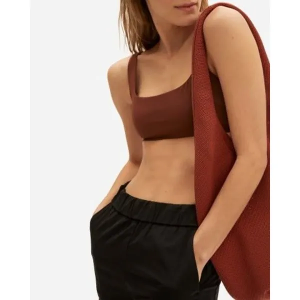 Everlane The Easy Pant Pockets Pull On Organic Cotton Black Size XS - Image 3