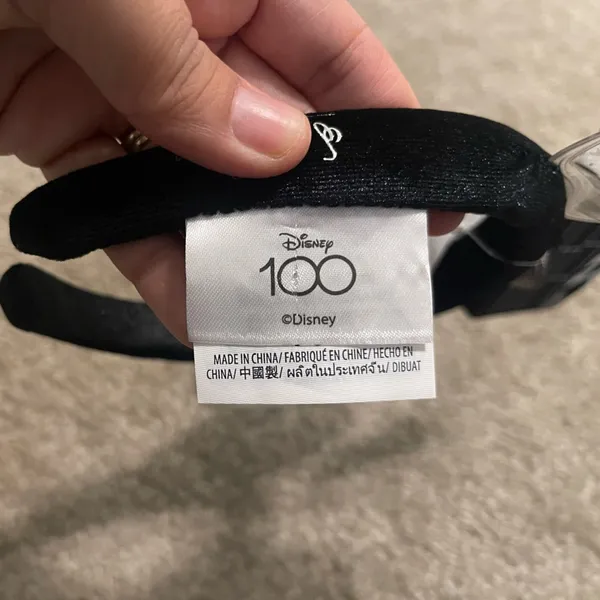 NWT Disney Parks 2023 Disney 100 Years Walt Disney Studios Mickey Ears Headband - Image 7