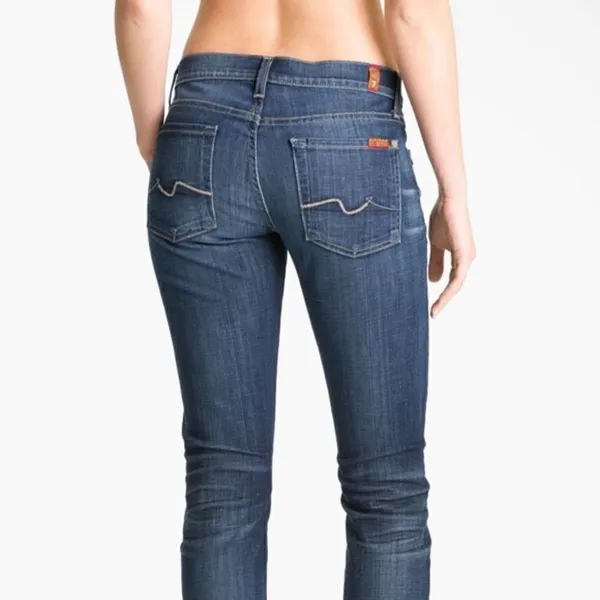 7 for all mankind faded jeans. EUC - Image 13