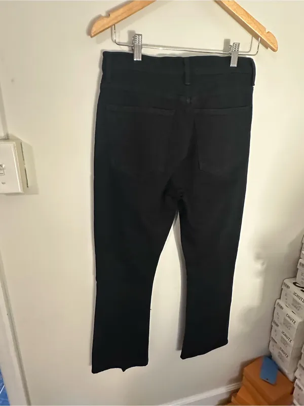 NWOT Agolde Nico bootcut jeans black 27 - Image 5