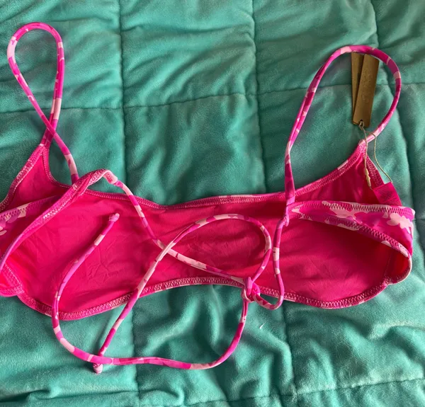 SKIMS Swim Micro Scoop Bikini Top - Image 3