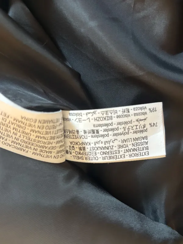 Zara Double Breasted Oversize Blazer In Khaki Womens Small Blogger Favorite - Image 6
