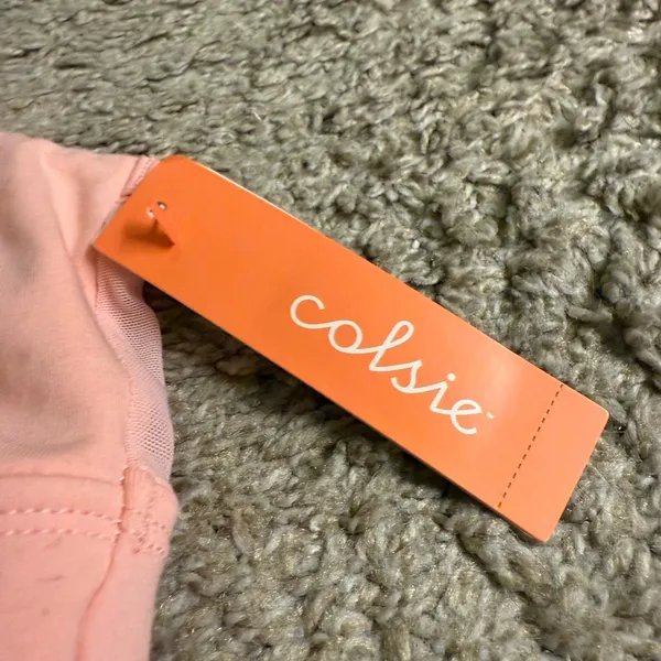Colsie Balletcore Pink Cozy Wrap Top, Bralette, & Ribbed Jogger Set - size XL - Image 12