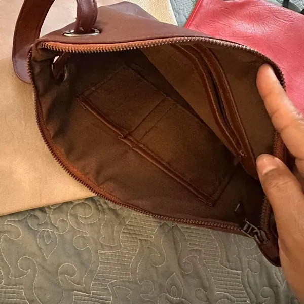 Unbranded Women's Brown and Tan Bag - Image 4