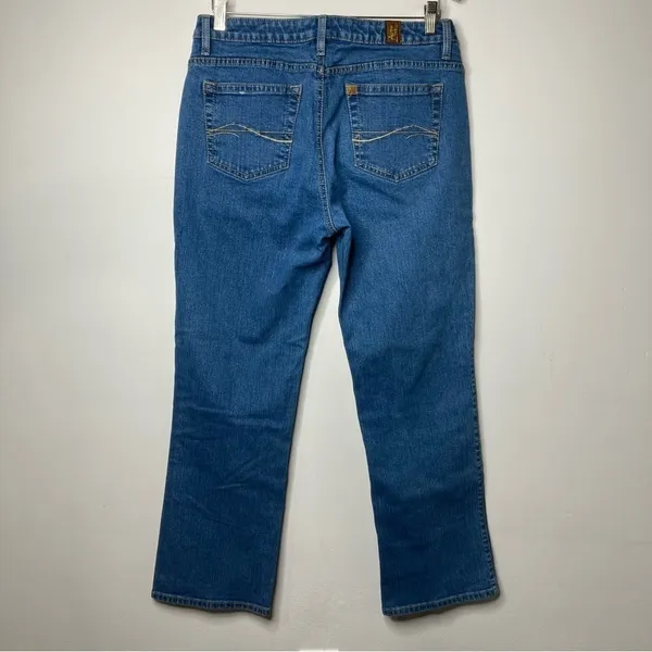 Wrangler Aura by short rise boot‎ cut Jeans size 10P - Image 5