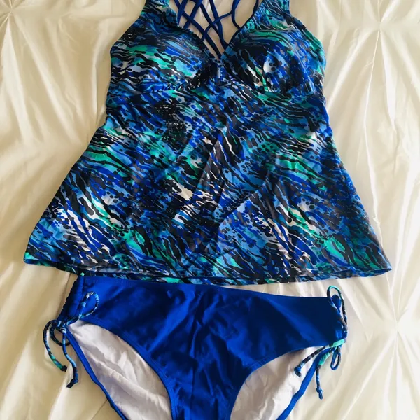 Blue swimsuit Size L - Image 7
