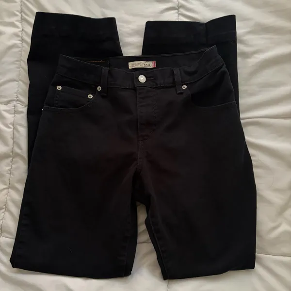 Levi’s black relaxed bootcut 550 jeans - Image 4