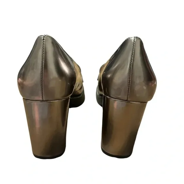 ✨ Naturalizer Dabney Heeled‎ Loafers Slip-On Lug Sole 8W ✨ - Image 4