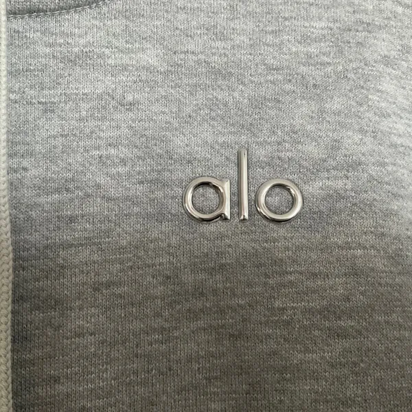 Alo Accolade Hoodie Athletic Heather Grey S - Image 3