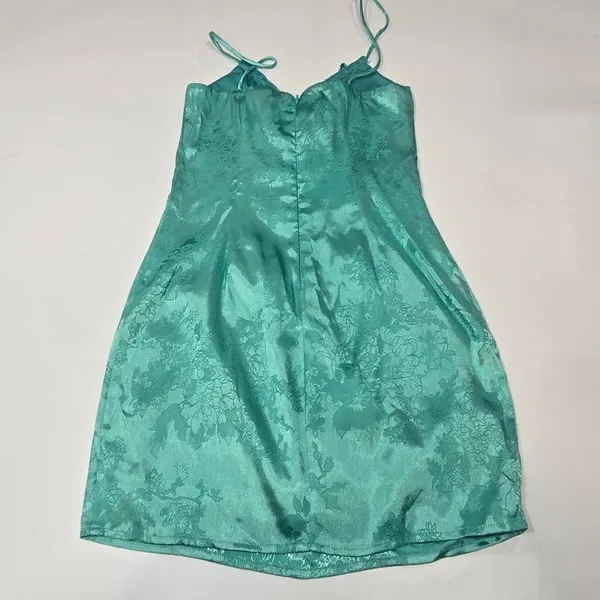 Superdown Andy Mini Dress in Teal XS - Image 13