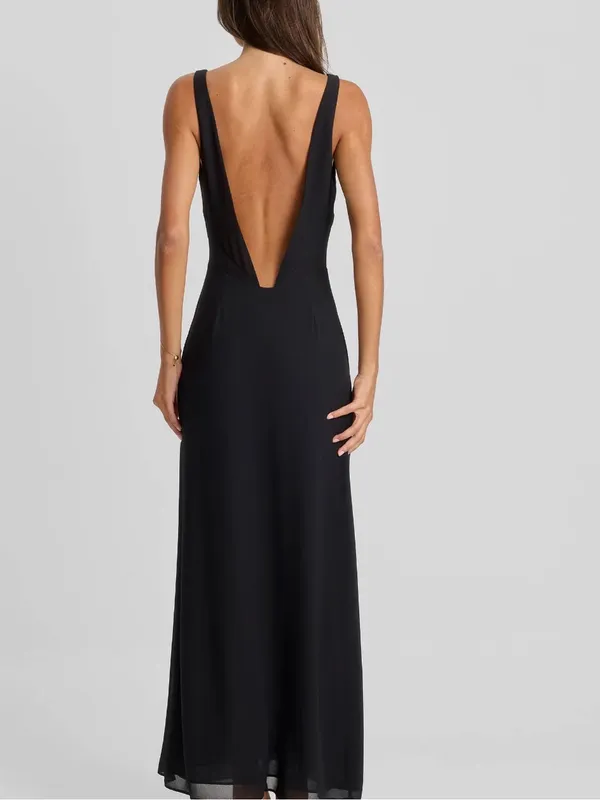 Juno Maxi Dress Black NWT Size XS - Image 2