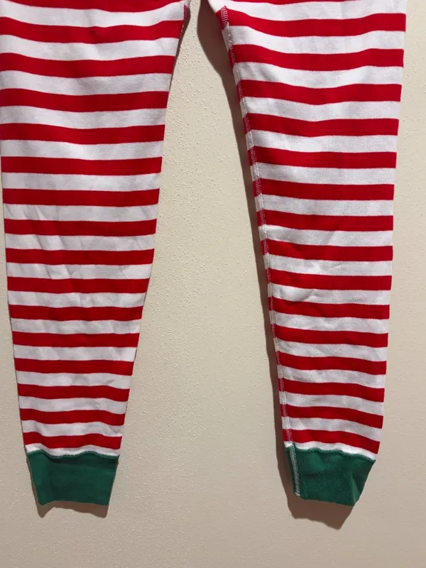 Hanna Andersson Women's Striped Christmas Holiday Long Sleeve & Pants Pajama Set - Image 9
