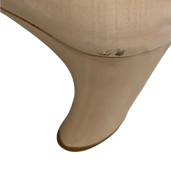 Kenneth Cole Retro Cocktail Hour Square Toe Heels Shoes Cream Tan 10 Dress - Image 7