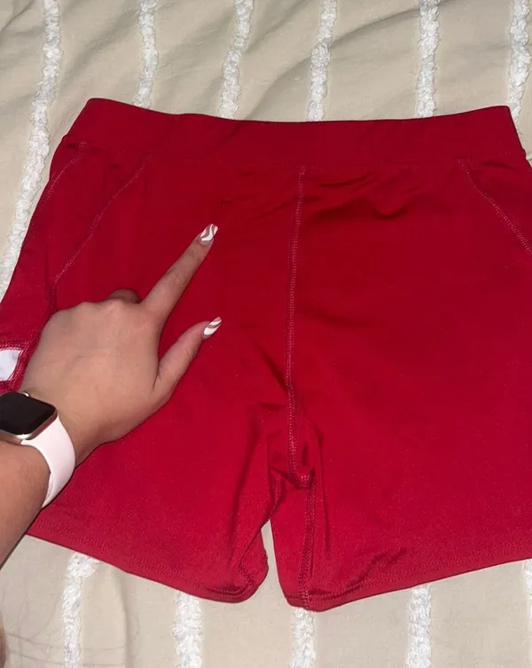 Augusta Sportswear red volleyball spandex - Image 3