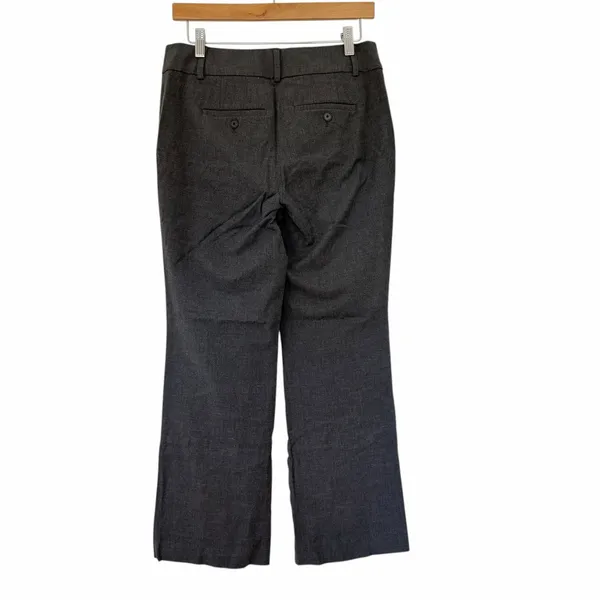Ann Taylor Loft Gray Julie Trousers Sz 4P - Image 5