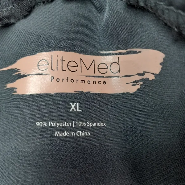 Elite Med Performance XL Short Sleeve Scrub 3-Piece Set in Slate Gray - Image 16