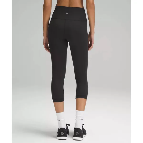 Wunder Train High-Rise Black leggings Crop 21" size 2 - Image 5