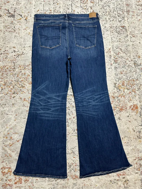 American eagle super high rise flare jeans size 18 - Image 11