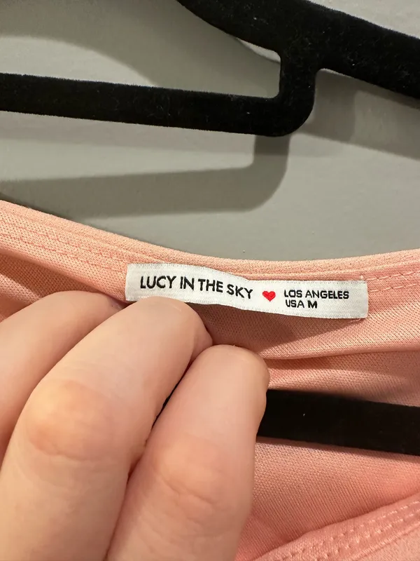 Lucy in the Sky One-Shoulder Bow Dress - Image 7