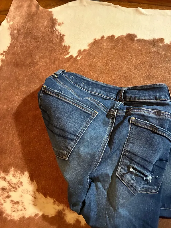 American Eagle super super stretch jegging skinny jeans size 6 regular - Image 5