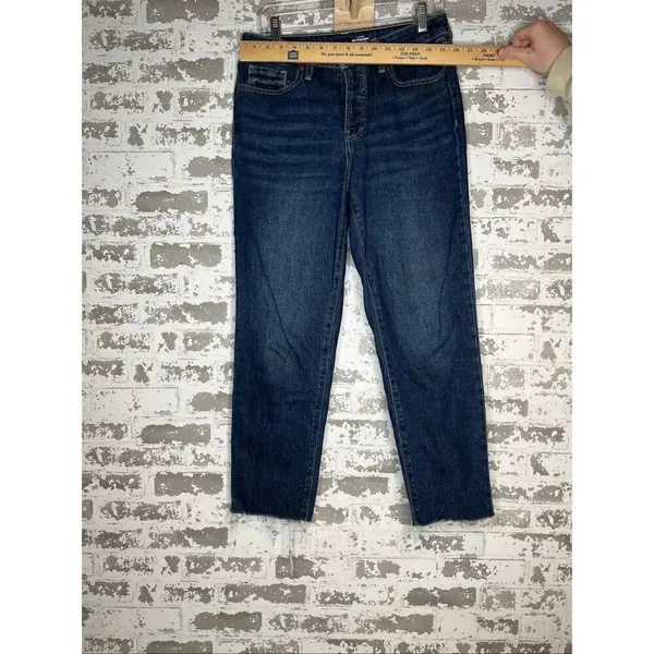 Old navy | women OG straight highrise denim button fly jeans - Image 8