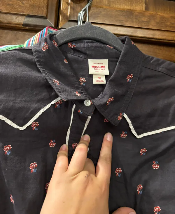 Western Rodeo Shirt Size M - Image 2