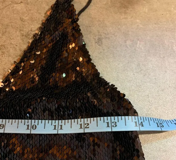intimately free people S Small Little Black sequin Dress - Image 6
