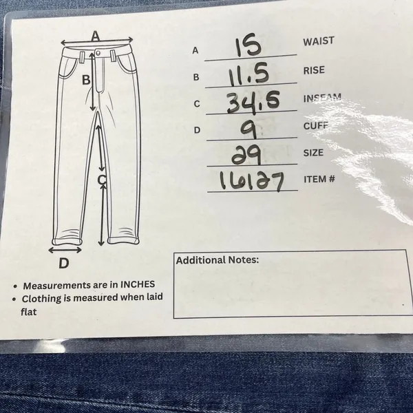 Vervet x ALB Women Jeans Size 29 Stretch Bootcut High Rise Indie LVA1309L - Image 11