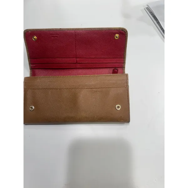 Prada Brown Leather wallet - Image 6