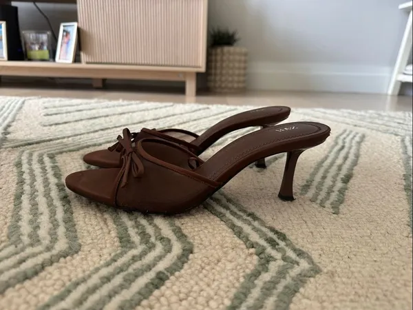 Zara Brown Heels - Image 2