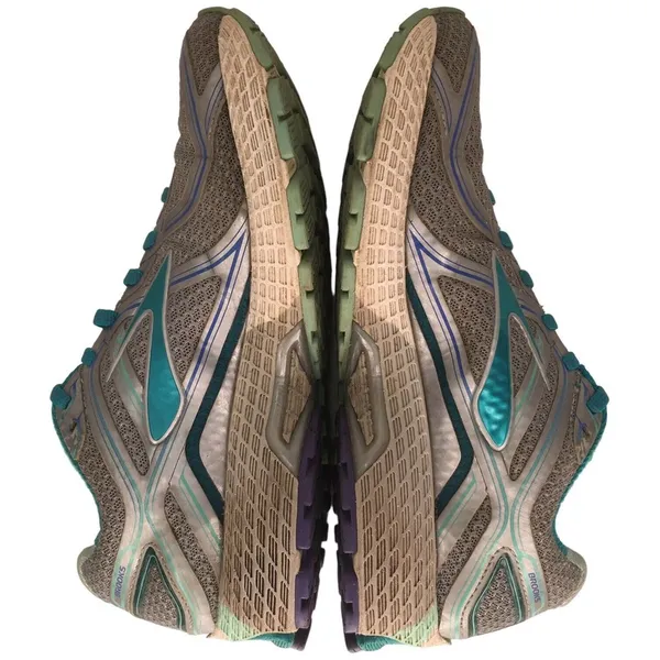Brooks Adrenaline GTS 16 Womens Running Lace Up 1202031B170 Silver Blue 7.5 - Image 7