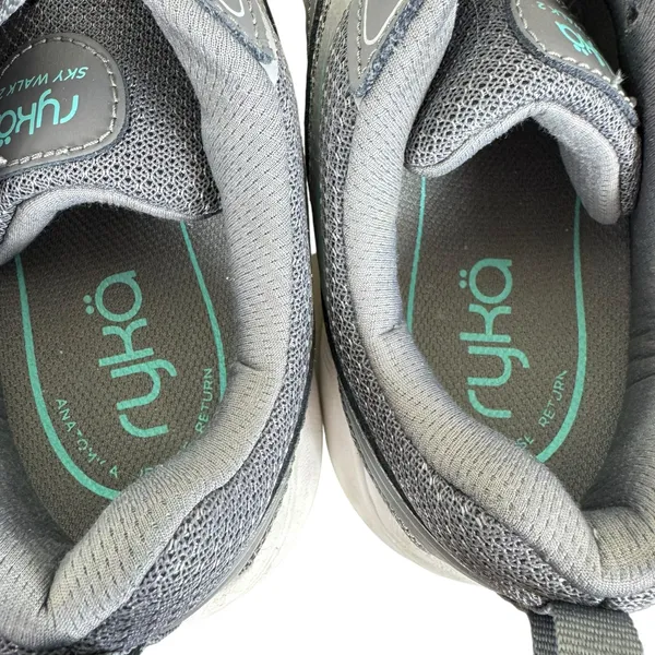 Ryka Sky Walk 2 Gray Walking Running Lightweight Athletic Lace Up‎ Sneakers 8.5 - Image 8