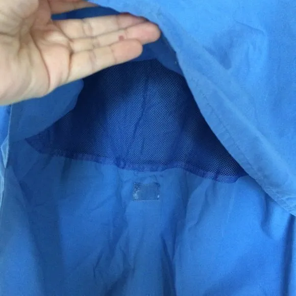 Medical Uniform Scrub Size Medium Stuff Tech Top Blue Short Sleeve Unisex - Image 3